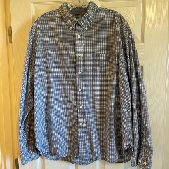 Dockers Other - Dockers men’s long sleeve button down cotton shirt with front pocket. Size XL